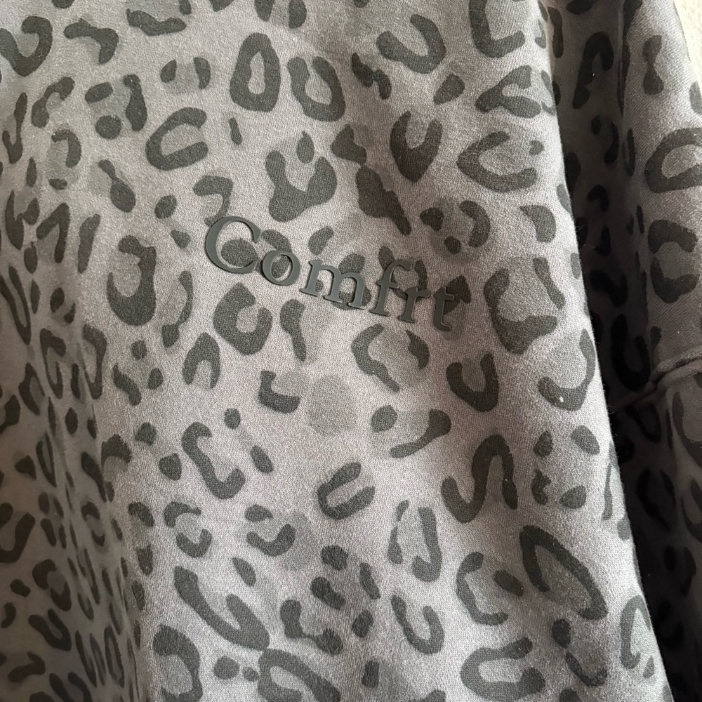 Comfrt Minimalist SET Sweat-Suit Hoodie Sweatpants Unisex 2XL Panther Grey - Picture 7 of 12